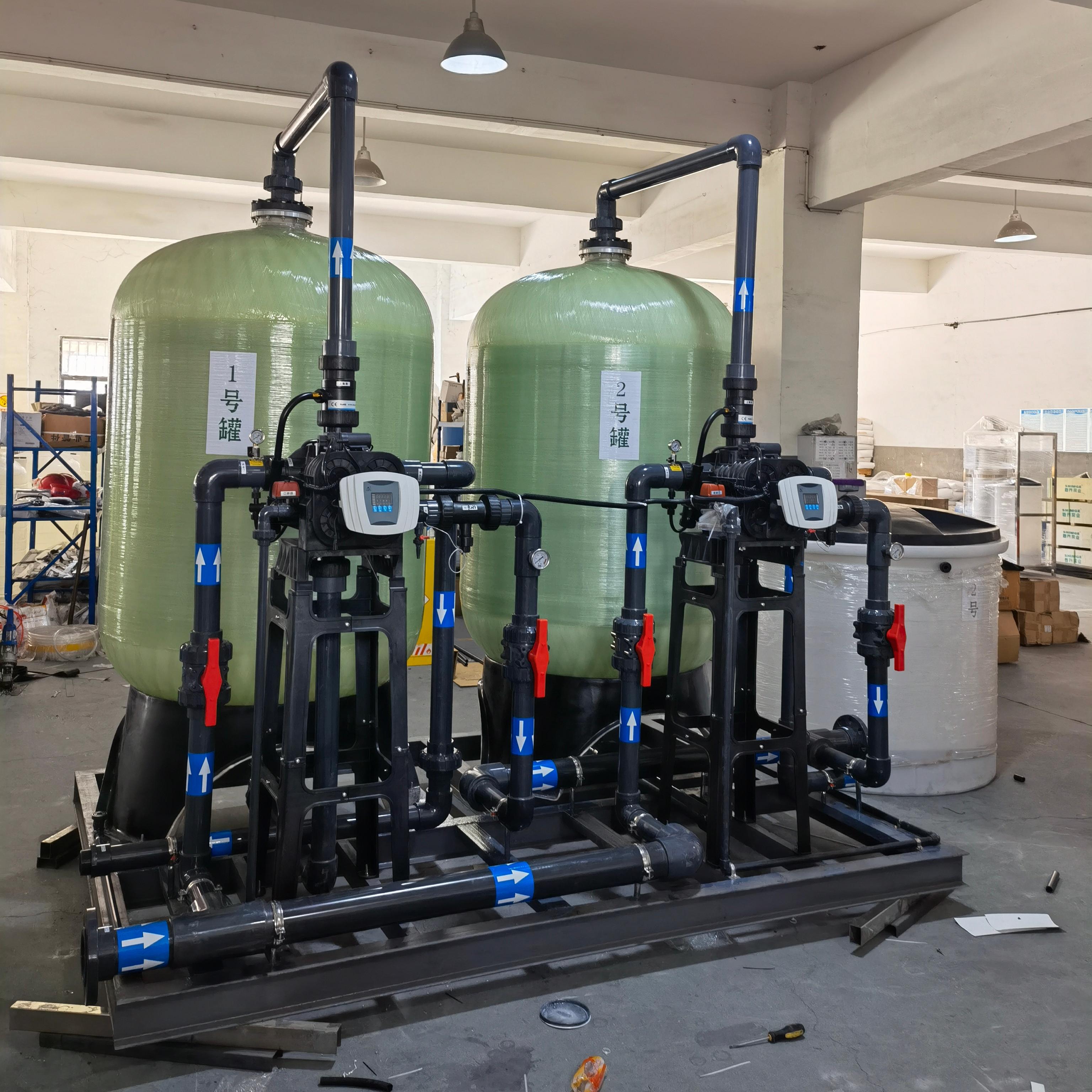 30-60 ton dubbele klep dubbele tank continu watertoevoer